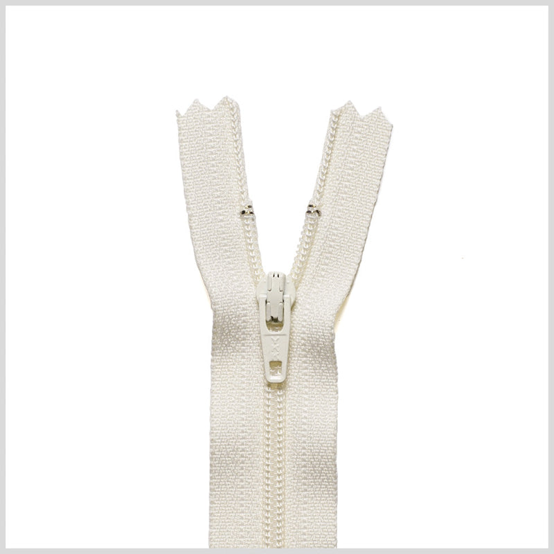 Regular Zipper 9" by YKK - 121 Cream
