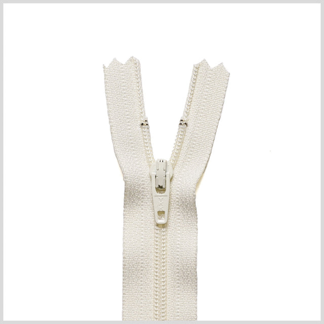 Regular Zipper 9" by YKK - 121 Cream