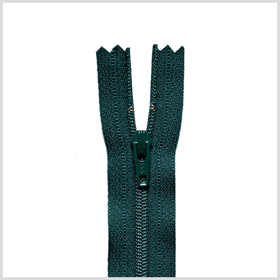 Regular Zipper 9" by YKK - 153 Dark Forest