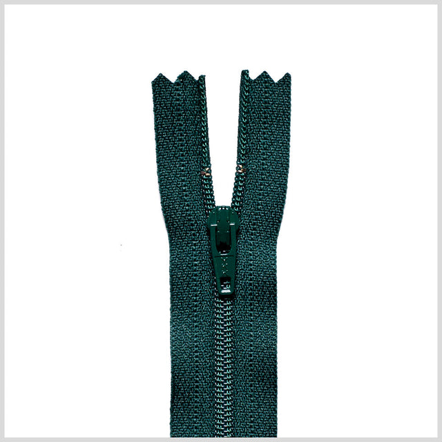 Regular Zipper 9" by YKK - 153 Dark Forest