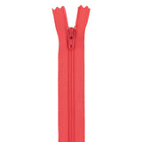 Regular Zipper 9" by YKK - 517 Hot Coral