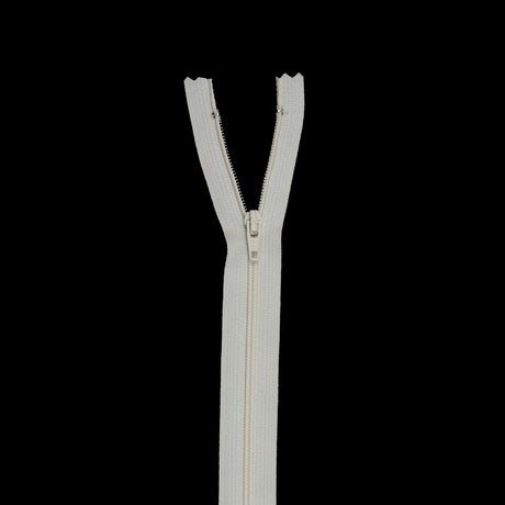 Regular Zipper 9" by YKK - 801 Winter White