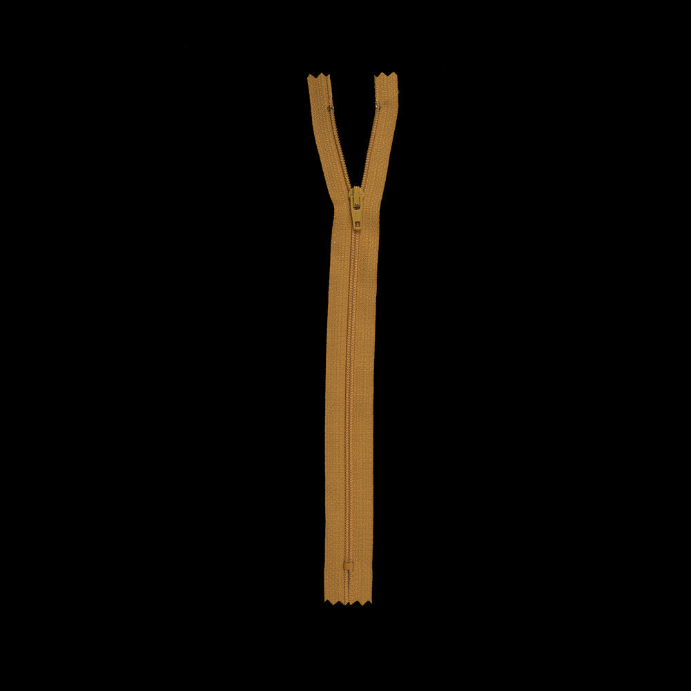 Regular Zipper 9" by YKK - 846 Golden Rod