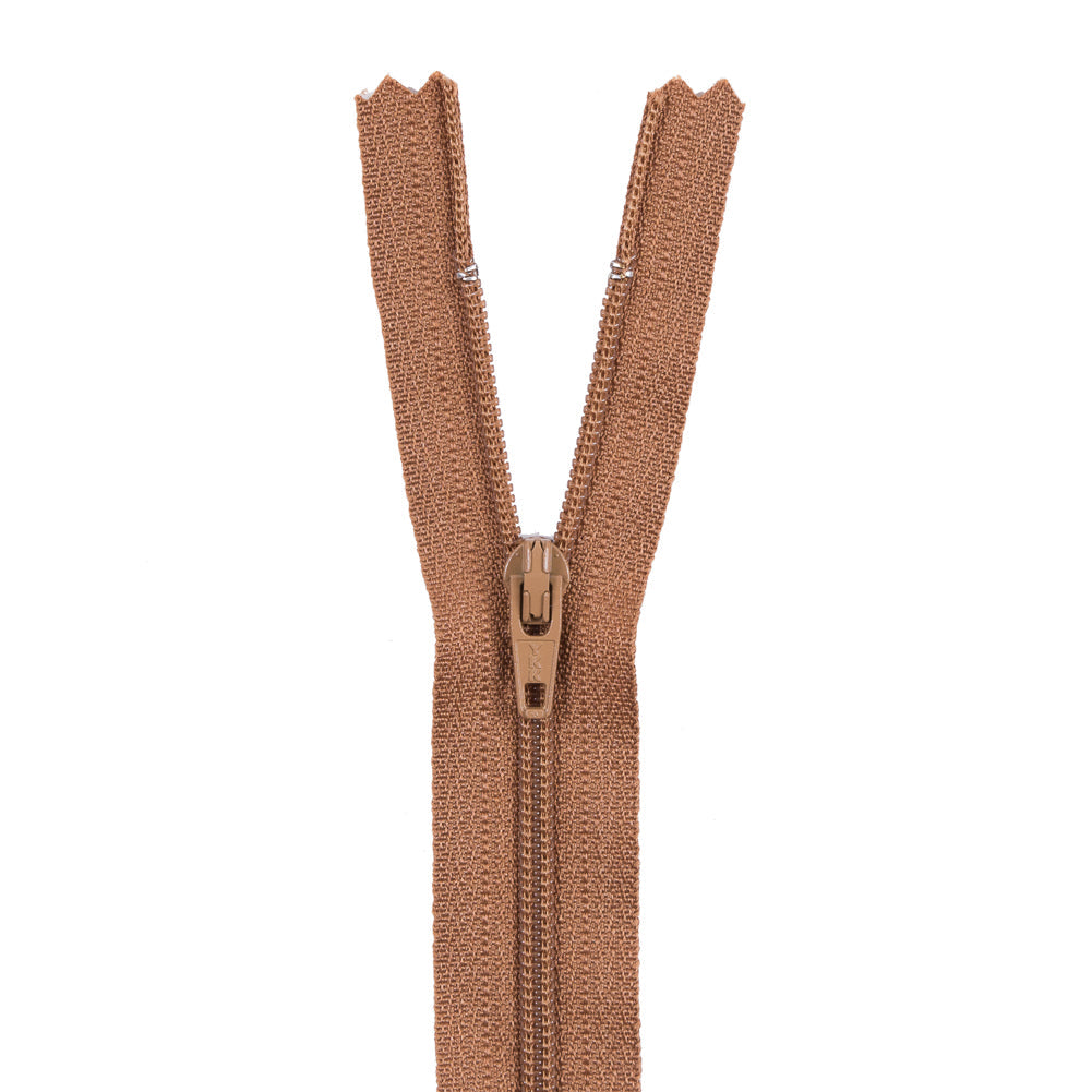 Regular Zipper 9" by YKK - 857 Antique Gold