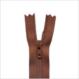Regular Zipper 9" by YKK - 859 Red Brown