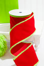 4" x 10 Yards Red Velvet Ribbon