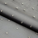 Rhinestone Stretch Mesh Fabric