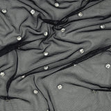 Rhinestone Stretch Mesh Fabric