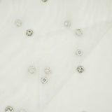 Rhinestone Stretch Mesh Fabric