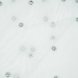Rhinestone Stretch Mesh Fabric