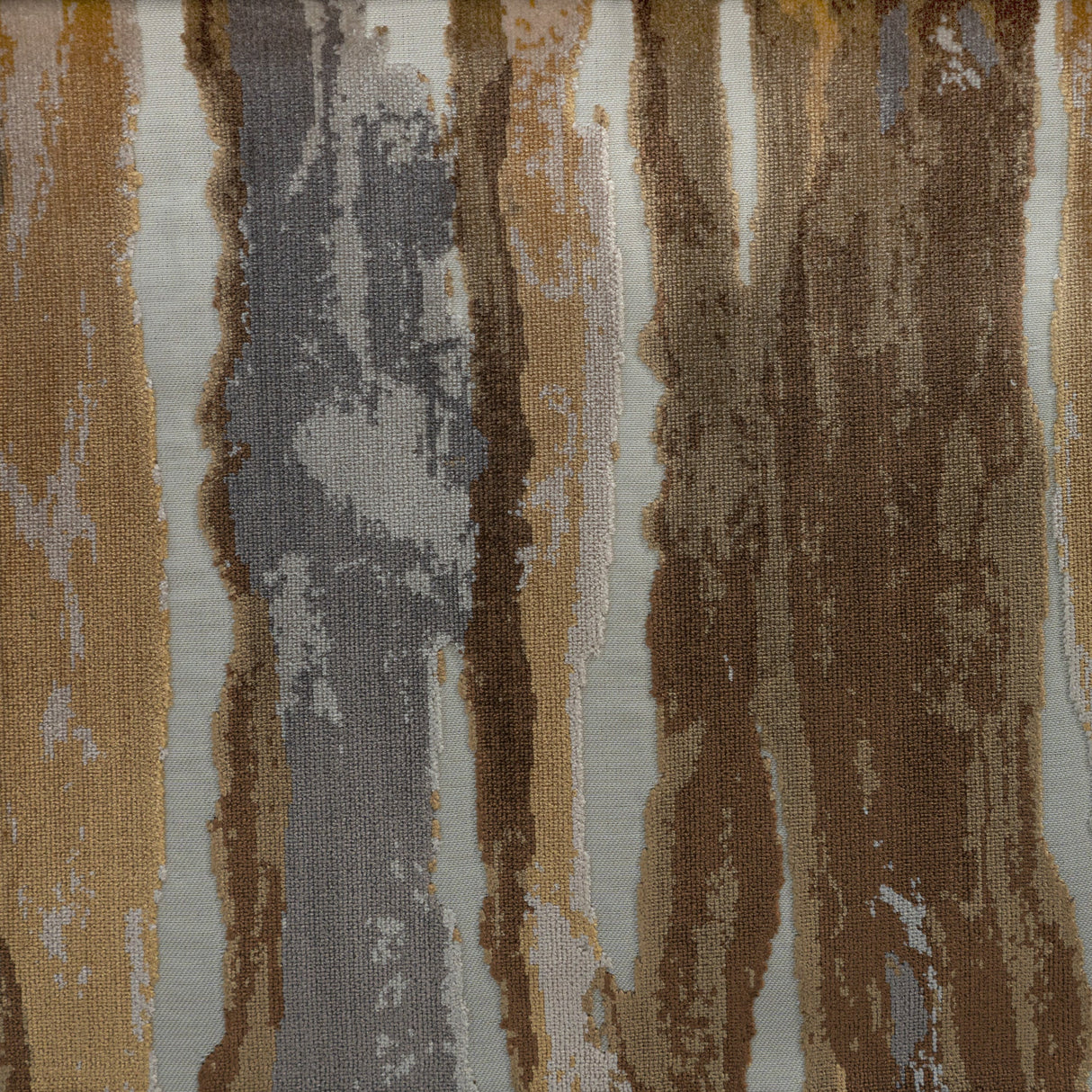 Cut Velvet Upholstery Fabric Rio Geometric Abstract by the Yard