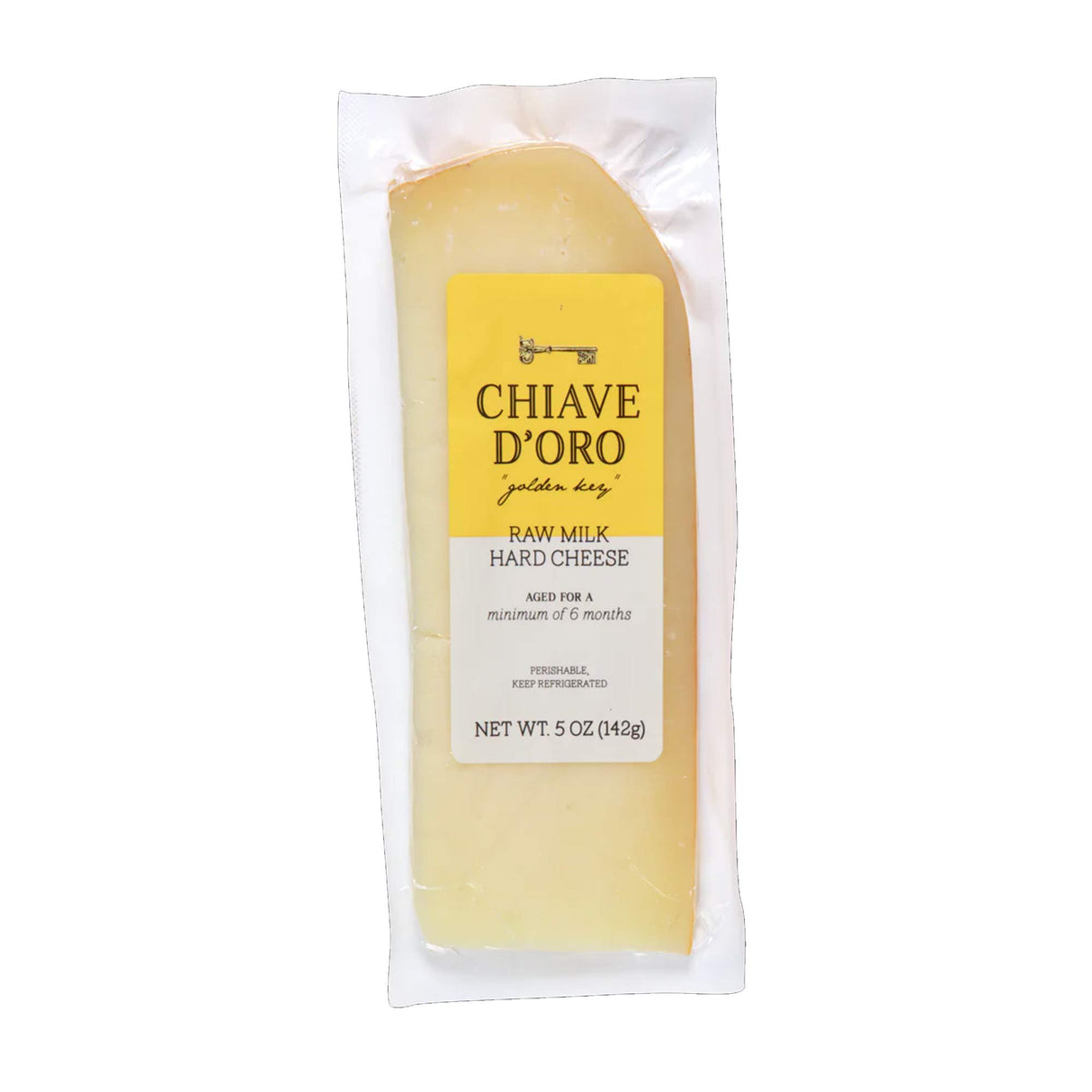 Chiave d’Oro Raw Milk Hard Cheese Aged Nutty Parmesan Gouda Style Cheese