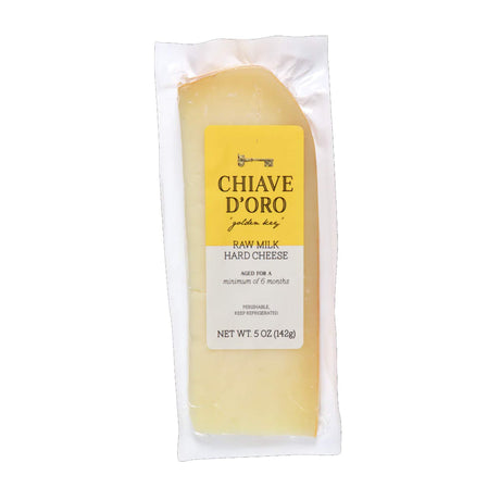 Chiave d’Oro Raw Milk Hard Cheese Aged Nutty Parmesan Gouda Style Cheese