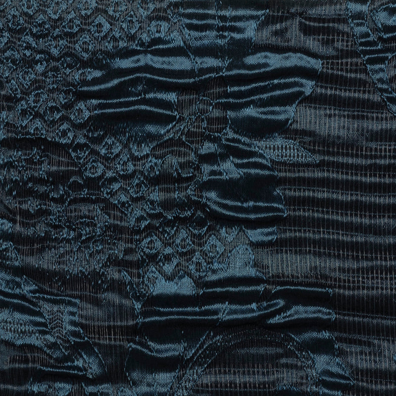 Organza Crushed Drapery Window Curtain 110"