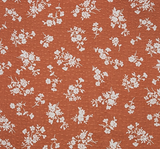 1 Yard Elegant Brown Rayon Dobby Dot Jacquard 53/54" Wide Fabric for Dresses & Apparel