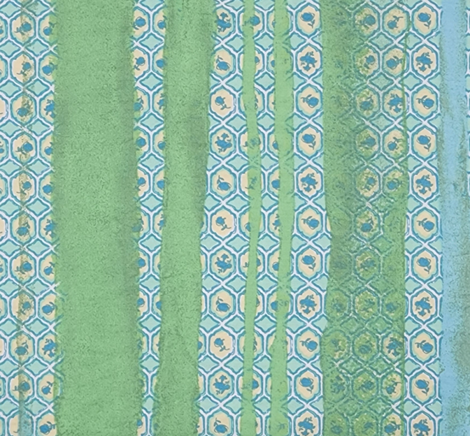 Rayon Nylon Poplin Fabric - 1D1751 Green, 57/58" Width (1 Yard)