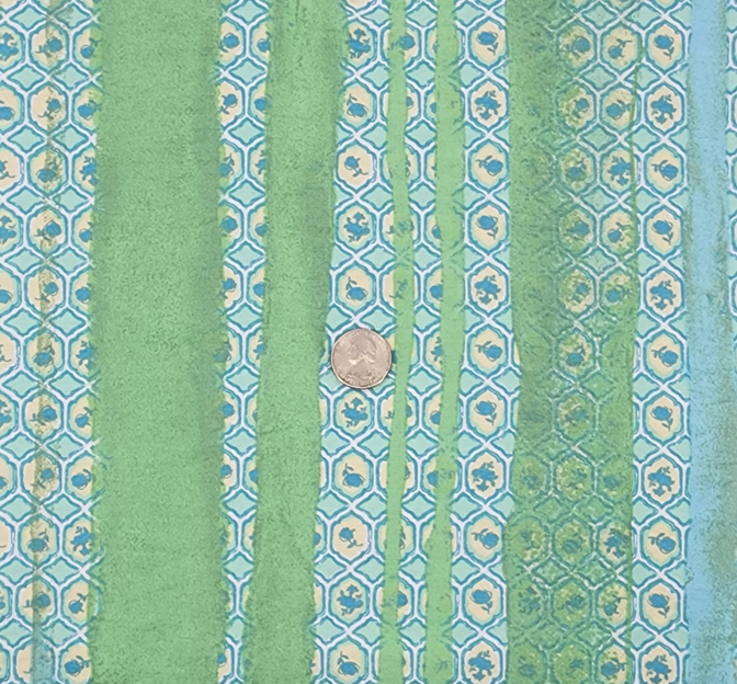 Rayon Nylon Poplin Fabric - 1D1751 Green, 57/58" Width (1 Yard)