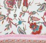 Rayon Nylon Poplin Fabric - Pink, 57/58" Width