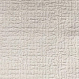 Roscoe Embossed Matelasse Cotton Polyester Fabric - Beige Abstract Textured, 55" Width (1 Yard)