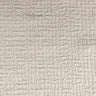 Roscoe Embossed Matelasse Cotton Polyester Fabric - Beige Abstract Textured, 55" Width (1 Yard)