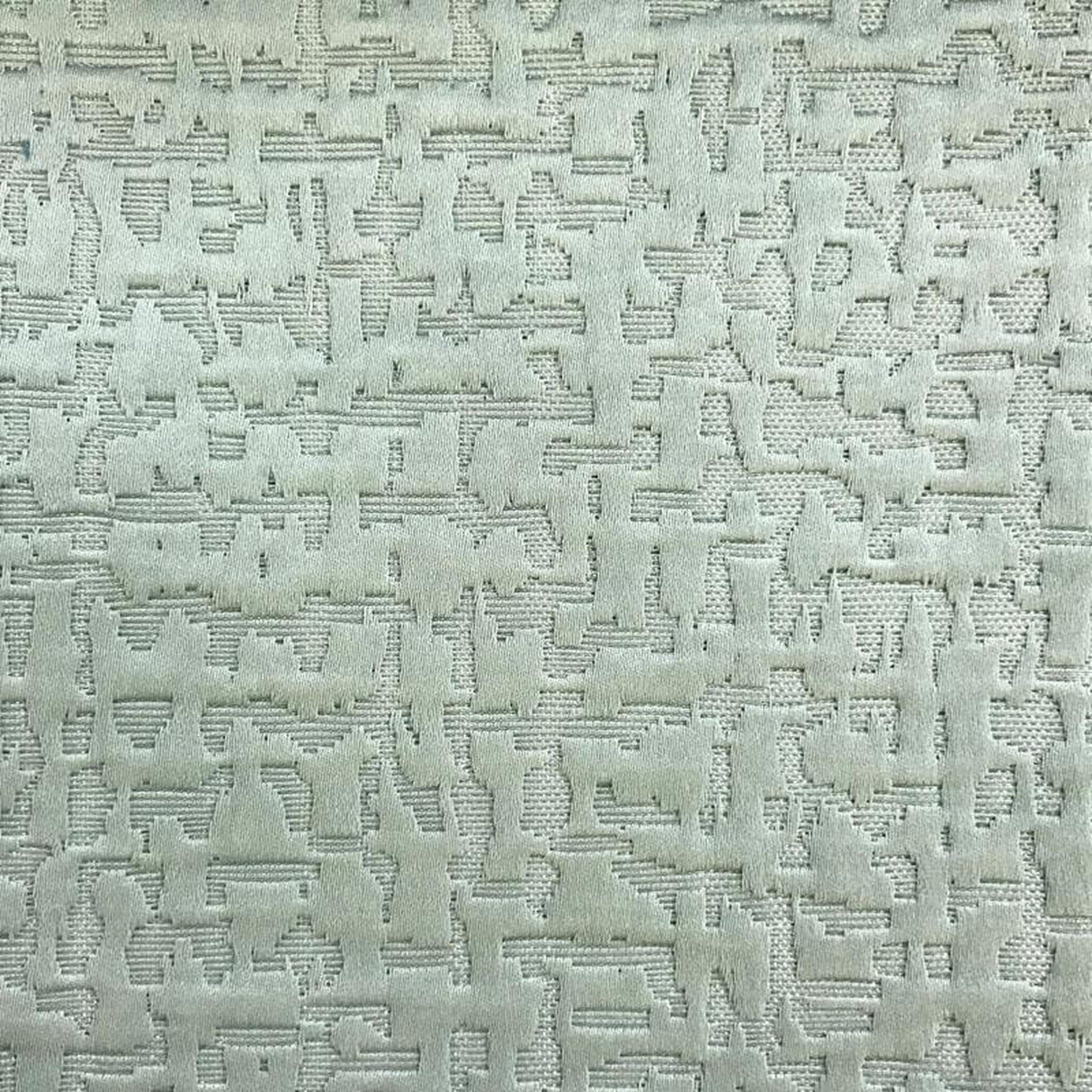 Roscoe Embossed Matelasse Cotton Polyester Fabric - Beige Abstract Textured, 55" Width (1 Yard)