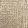 Roscoe Embossed Matelasse Cotton Polyester Fabric - Beige Abstract Textured, 55" Width (1 Yard)