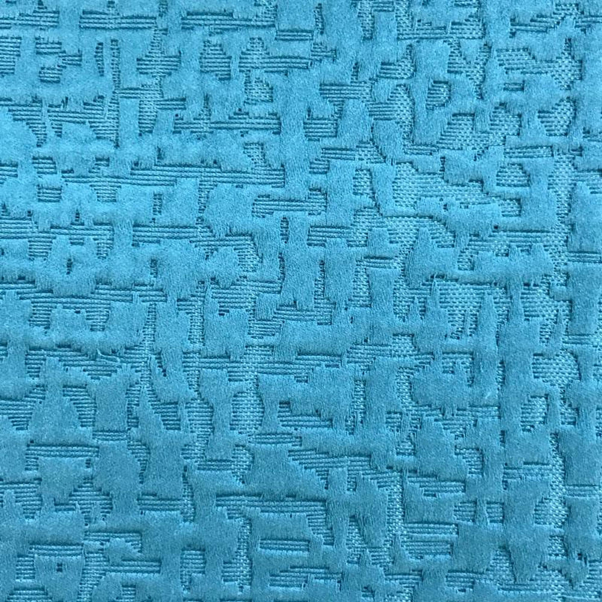 Roscoe Embossed Matelasse Cotton Polyester Fabric - Beige Abstract Textured, 55" Width (1 Yard)