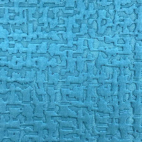 Roscoe Embossed Matelasse Cotton Polyester Fabric - Beige Abstract Textured, 55" Width (1 Yard)