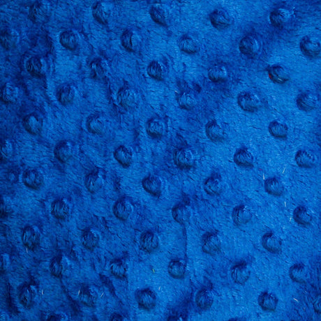 Minky Dimple Dot Faux Fur Fabric - 100 Percent Polyester, Embossed Dimple Dot, 60" Width (1 Yard)