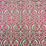 Royce Fabric Damask Metallic Fabric - Stone/Silver Damask, 55" Width (1 Yard)