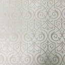 Royce Fabric Damask Metallic Fabric - Stone/Silver Damask, 55" Width (1 Yard)