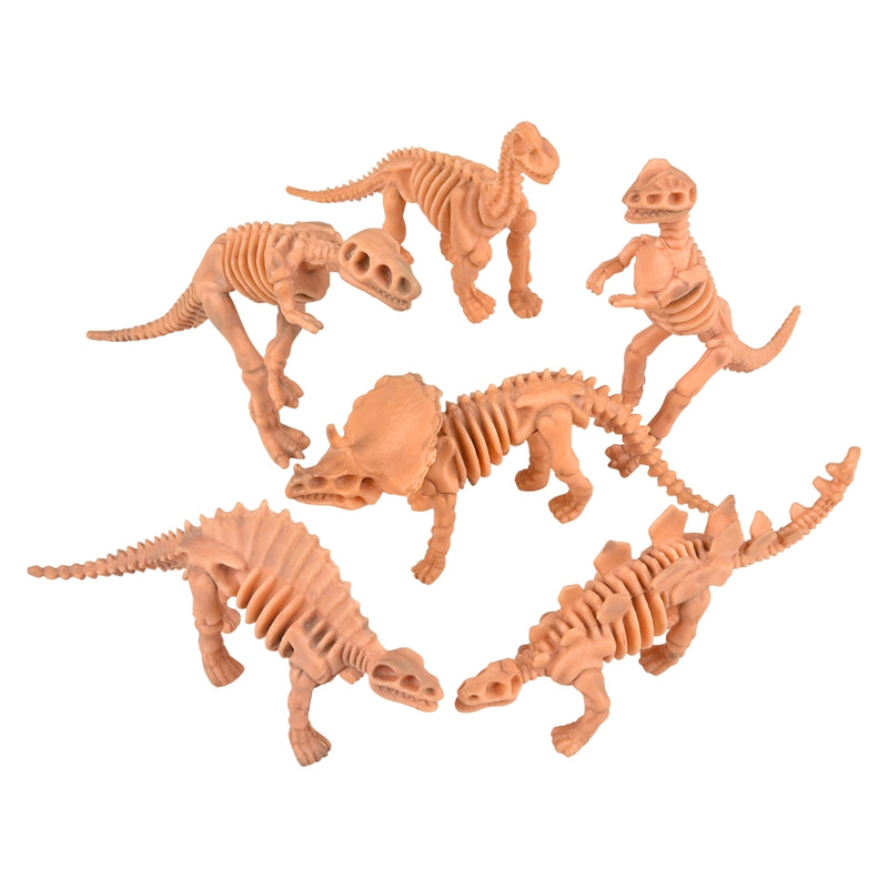Dinosaur Skeleton Assorted Figures (120 Pc Box)