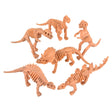 Dinosaur Skeleton Assorted Figures (120 Pc Box)