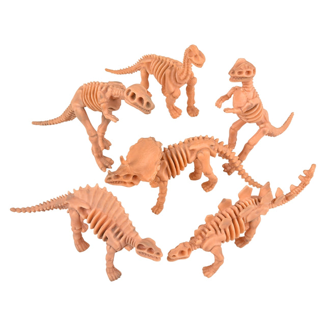 Dinosaur Skeleton Assorted Figures (120 Pc Box)