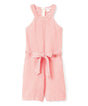 Girl Striped Romper - Striped Girl Romper Fabric, Red, Lilac, Pink (1 Piece)