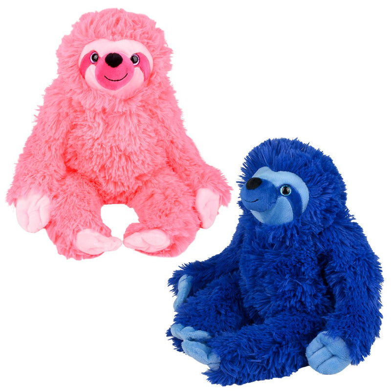 Neon Slothee Plush 14in Assorted (1 DZ)