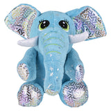 Sparkly Safari Plush Animals (6 Pc Box)