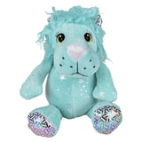 Sparkly Safari Plush Animals (6 Pc Box)