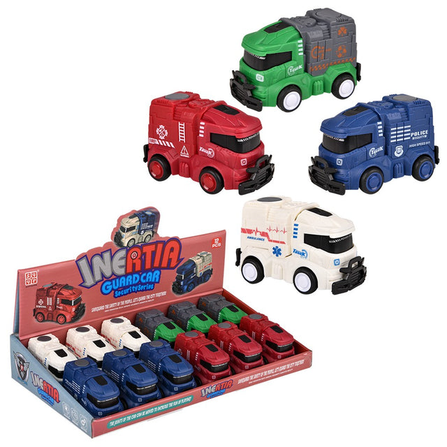 Guard Car Inertial Vehicle Assortment (1 DZ)
