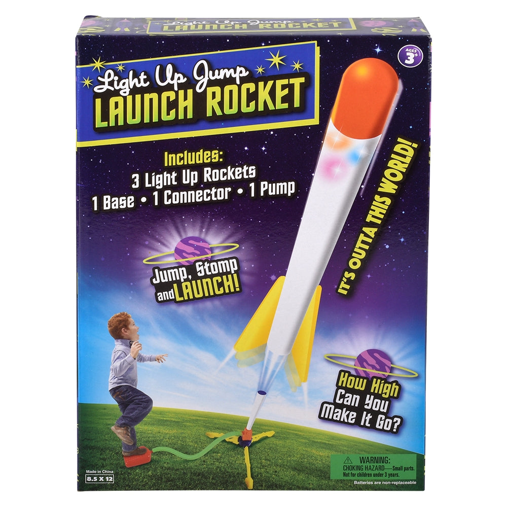 Light Up Jump Rocket Launch