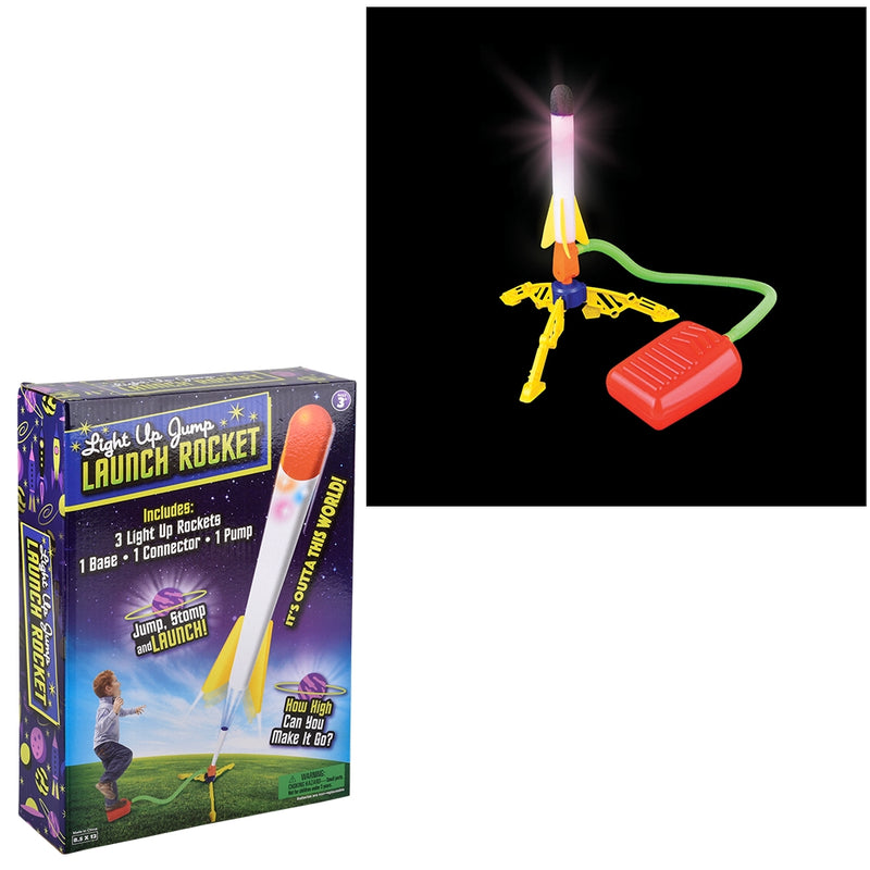 Light Up Jump Rocket Launch