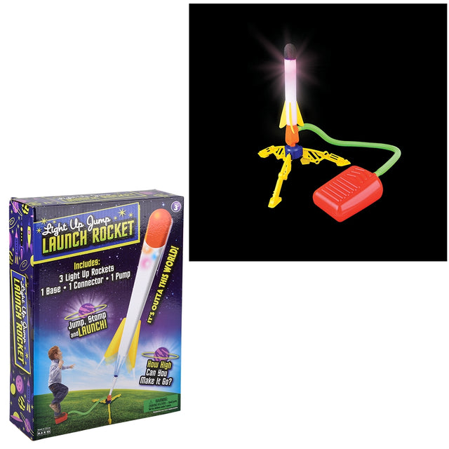 Light Up Jump Rocket Launch
