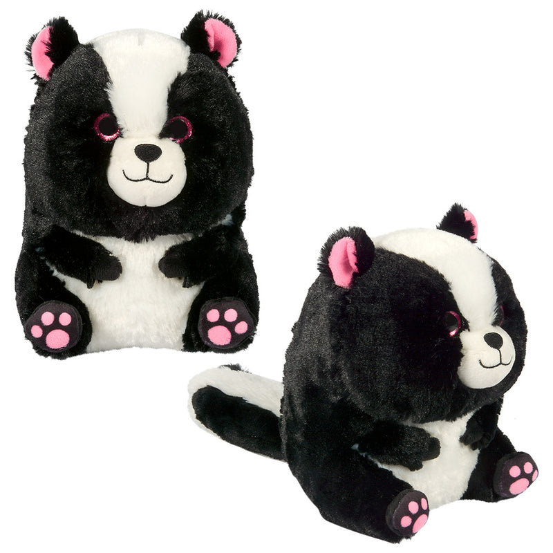 Skunk Plush Belly Buddy 7in (1 DZ)