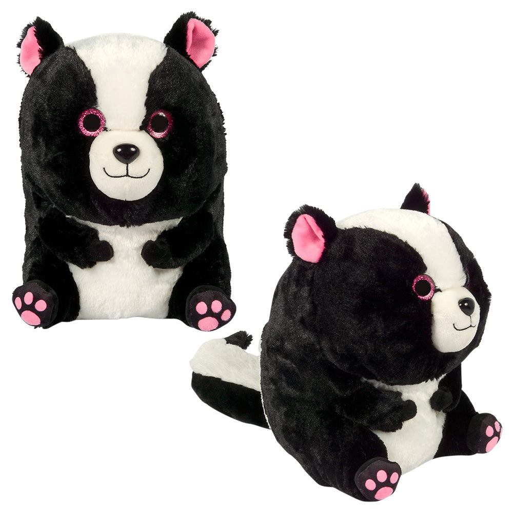 Skunk Plush Belly Buddy 10in