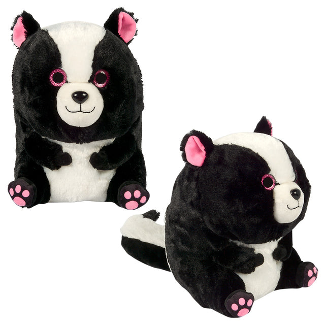 Skunk Plush Belly Buddy 10in