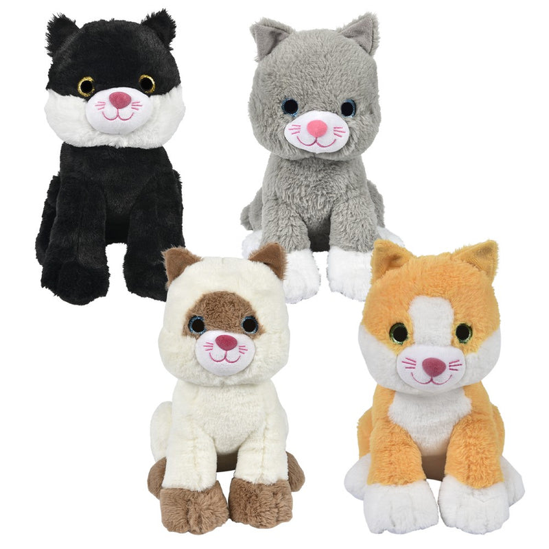 Cat Plush 11in Assorted