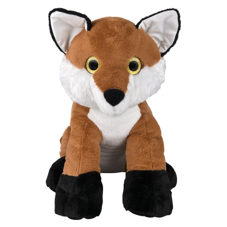 Fox Plush Sitting Fox 26.5in