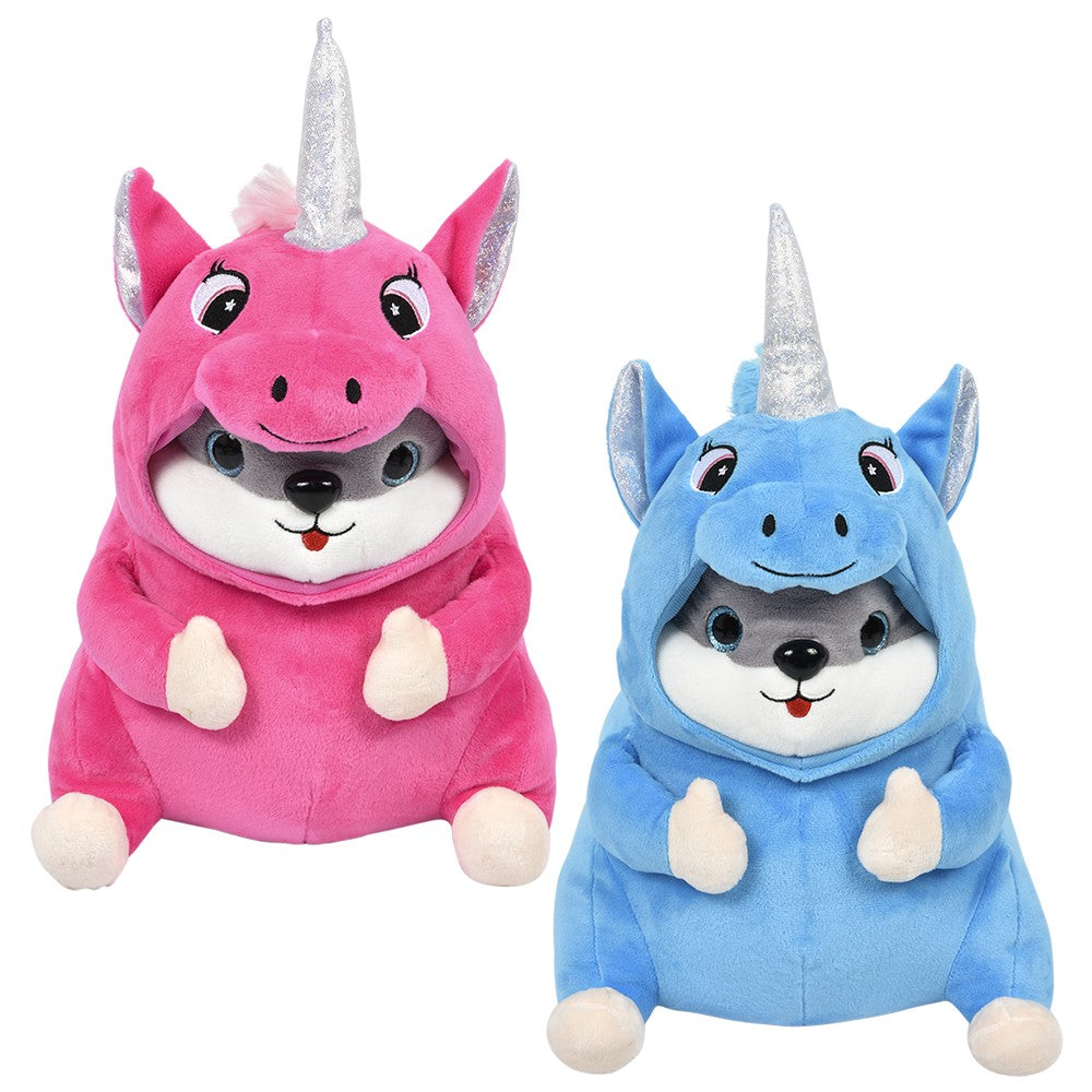 Plush Unicorn Costume Hamster (1 DZ)