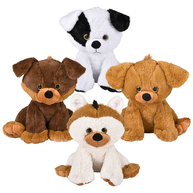 Plush Puppy Dog 13in Assorted