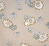 Rayon Poplin 1D1643 Cream Bread Rayon Fabric - Cream Bread, 55/56" Width (1 Yard)